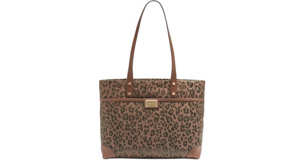 Calvin Klein Teodora Leopard Tote