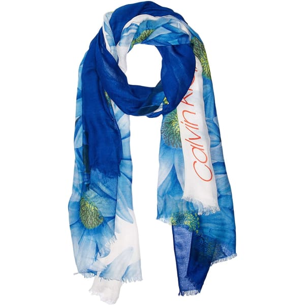 Calvin Klein Ombre Daisy Pareo Wrap Scarf - Scarf