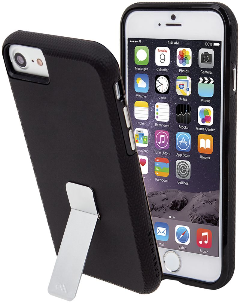 Case-Mate Tough Stand Case Apple iPhone 7 / 8 Zwart