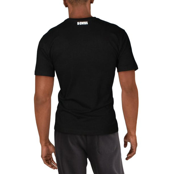 K-Swiss Men's T-Shirt short Sleeve Black