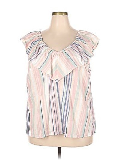 Ava James Short Sleeve Blouse