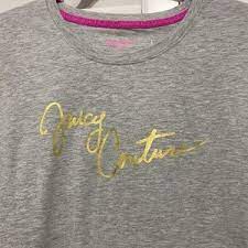 Juicy Couture Sport Foil Script Tee Shirt