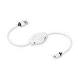 associated with Retrak ETLTUSBWT Retractable Lightning Charging Cable