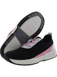 DKNY Girls Maddie Tie Athletic and Training Shoes Black