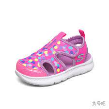 Skechers Girls Shoes Kids Velcro Sandals Children's Casual