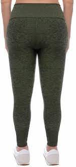 Kirkland Signature Women's Brushed Legging with Side Pockets OLIVE