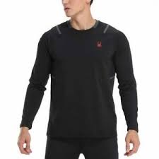 Spyder Active Men's Long Sleeve T-Shirt ( Black )