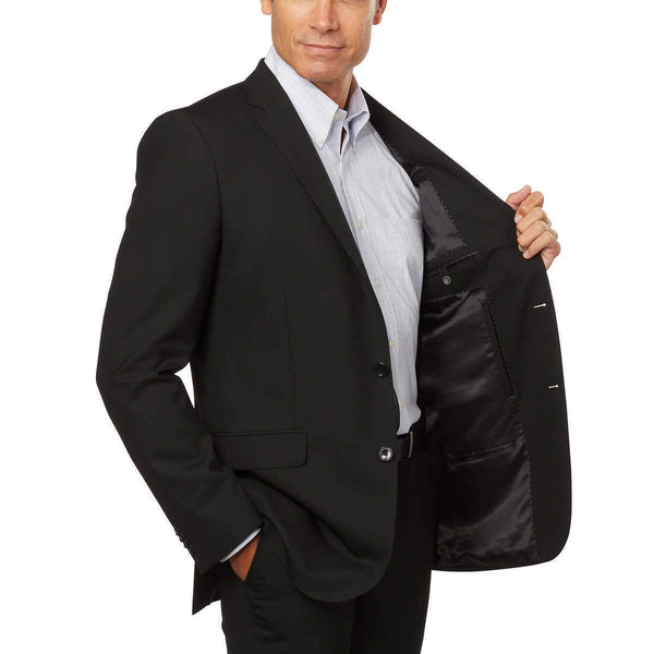 Kenneth Cole New York Men's Wool Sport Coat 11021251 Black