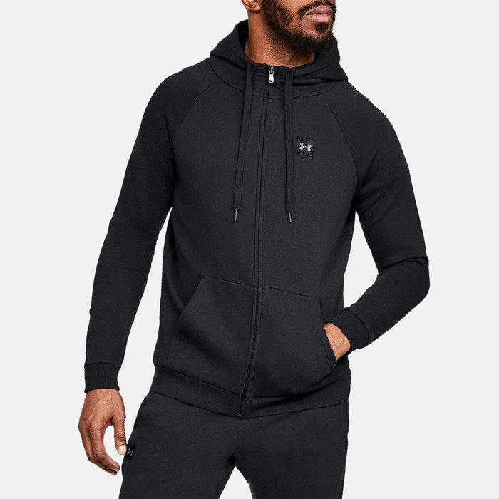 Under Armour Rival Fleece Full-Zip BLACK