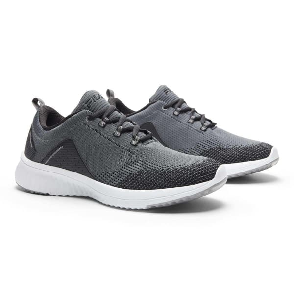 FILA Lightweight Men’s Knit Athletic Shoes Grey Verso - Men Shoes