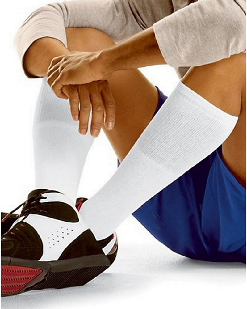 Hanes 180V12 Men's Over the Calf Tube Socks 12 pack