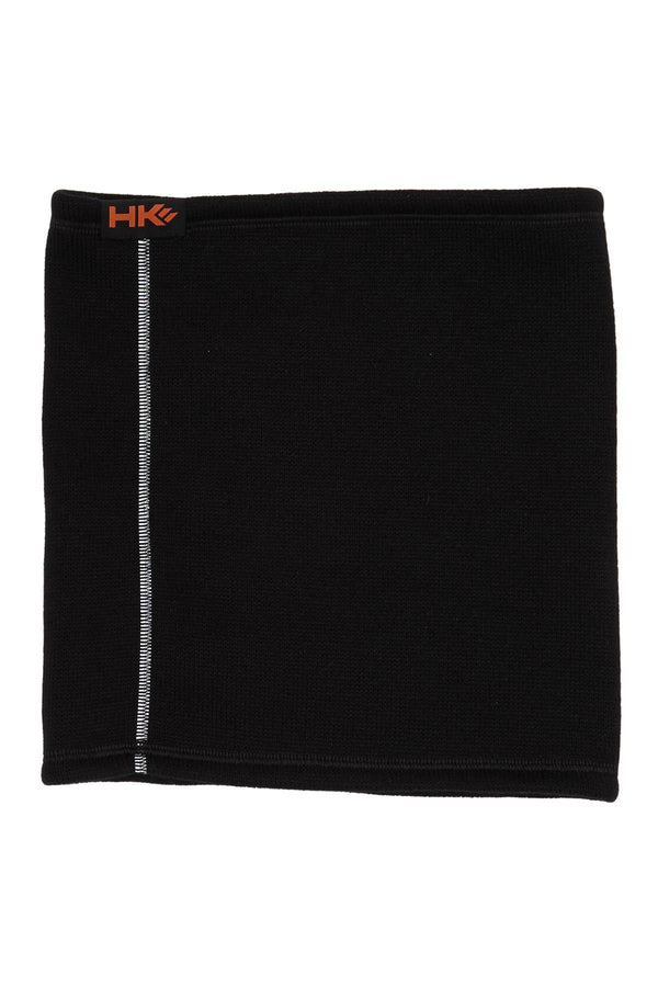 Hawke & Co. Men's Fleece Ribbed Fleece Neck Gaiter Black