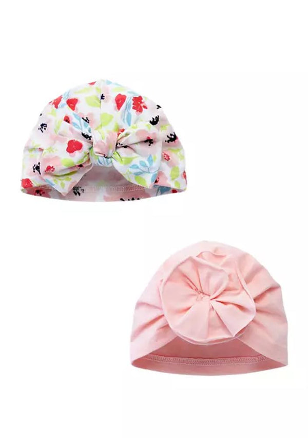 essentials  Baby Girl  2Turban Hats Baby
