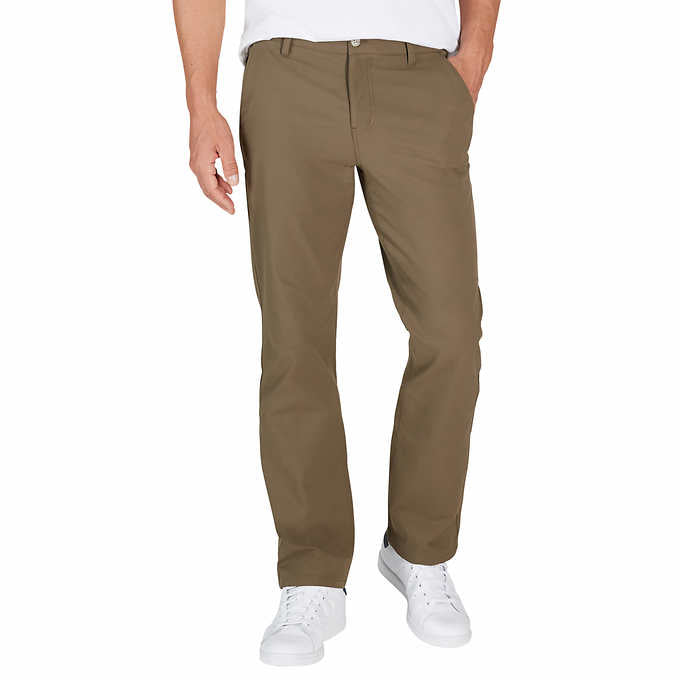 Weatherproof Vintage Men’s Performance Weather-Flex Flat Front Pants