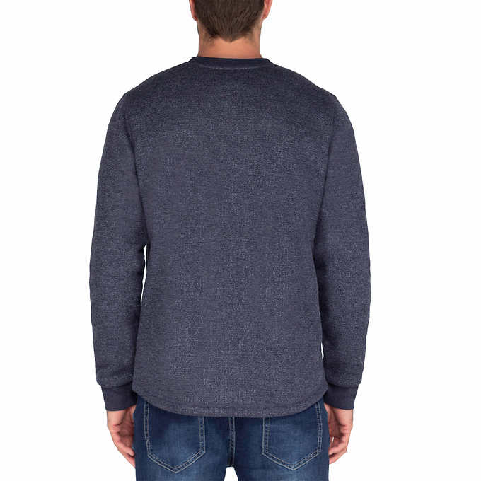 BC Clothing Men’s Fleece Lined Crew Sweatshirt