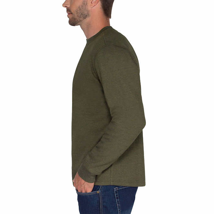 BC Clothing Men’s Fleece Lined Crew Sweatshirt