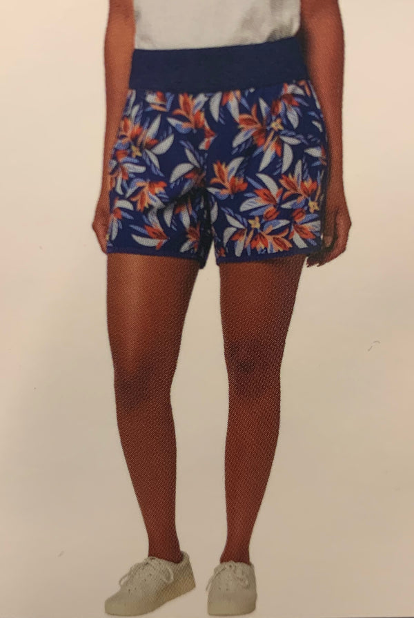 Hang Ten Womens Quick Dry Board Short 4way Stretch Upf50 TRUE NAVY