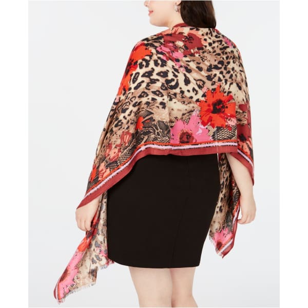 Inc Animal Floral Print Pashmina - Scarf