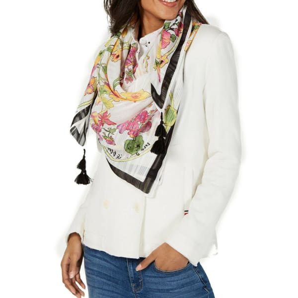 INC International Concepts Garden Trellis Square Scarf Wrap Shawl - Scarf