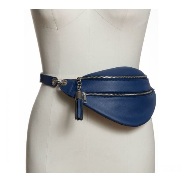 INC International Concepts Womens Saffiano Faux Leather Belt Bag - Fanny Bag