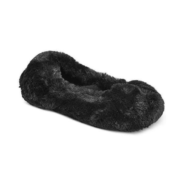 Isotoner Signature Women’s Bunny Faux-Fur Ballerina Slippers - 35-36 - Woman Shoes