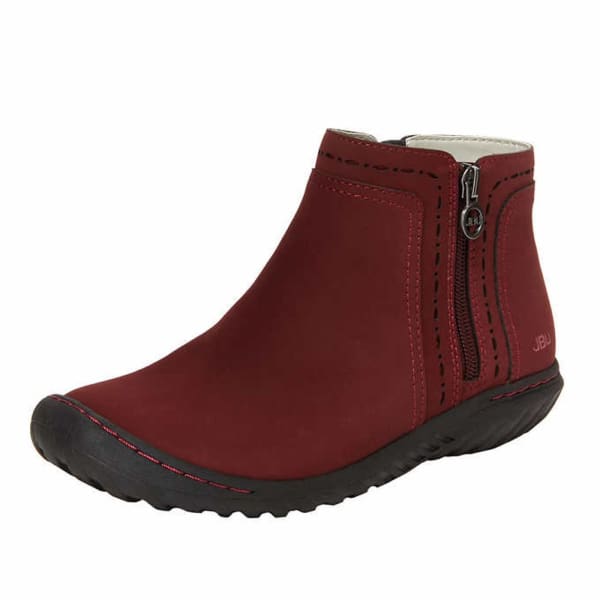 JBU by Jambu Women’s Juno Winter Ankle Ladies BOOTS in Red - Woman Shoes
