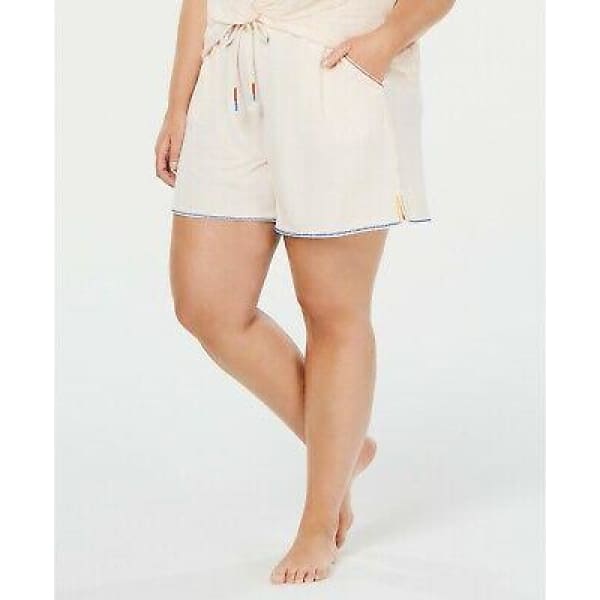 Jenni Peach Drawstring Pajama Shorts - Sleepwear