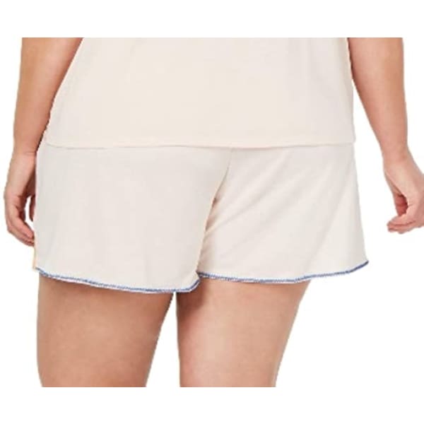 Jenni Peach Drawstring Pajama Shorts - Sleepwear