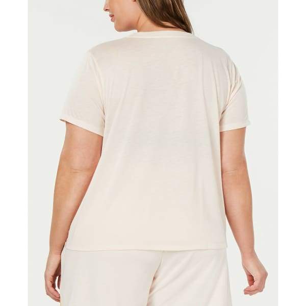 Jenni Plus Size Twist-Front Pajama Top - 1X - Sleepwear
