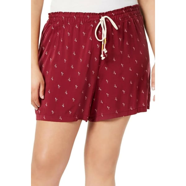 Jenni Women’s Lightweight Printed Pajama Shorts Flamingo - Sleepwear