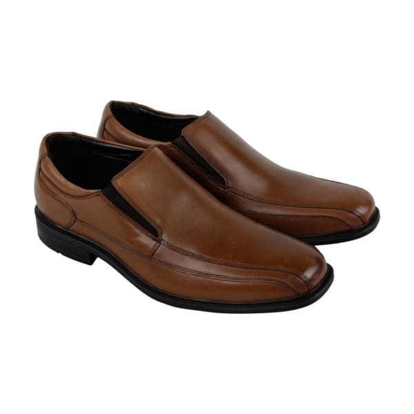 Kenneth Cole Slip On Men’s Brown Leather Casual Slip On Loafers Shoes - Men Shoes