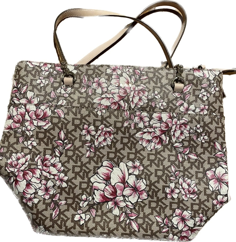 DKNY Bryant Park floral/logo bag/purse