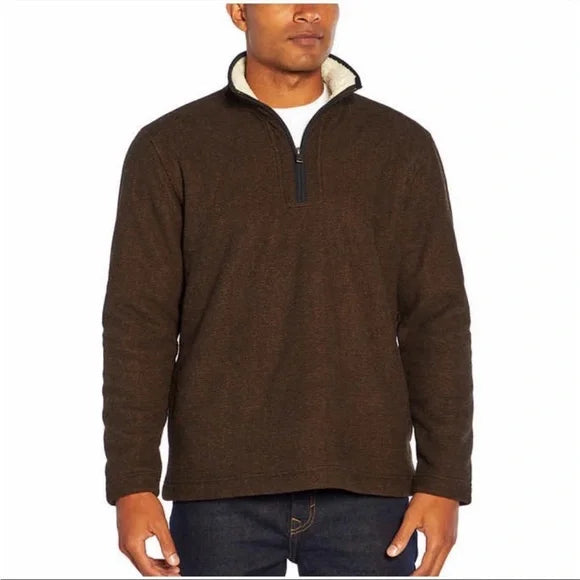 Orvis Sherpa Lined 1/4 Quarter Zip Pullover Fleece