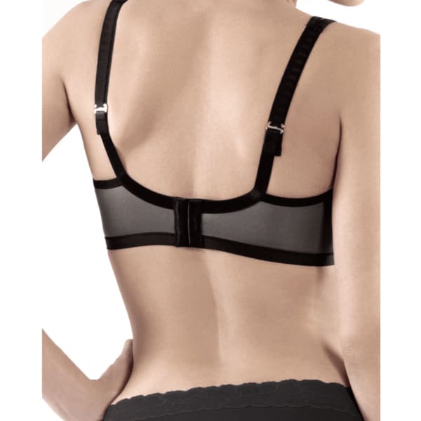 Natori Yogi Convertible Sports Bra Grey/Black - 32D - Woman Underwear