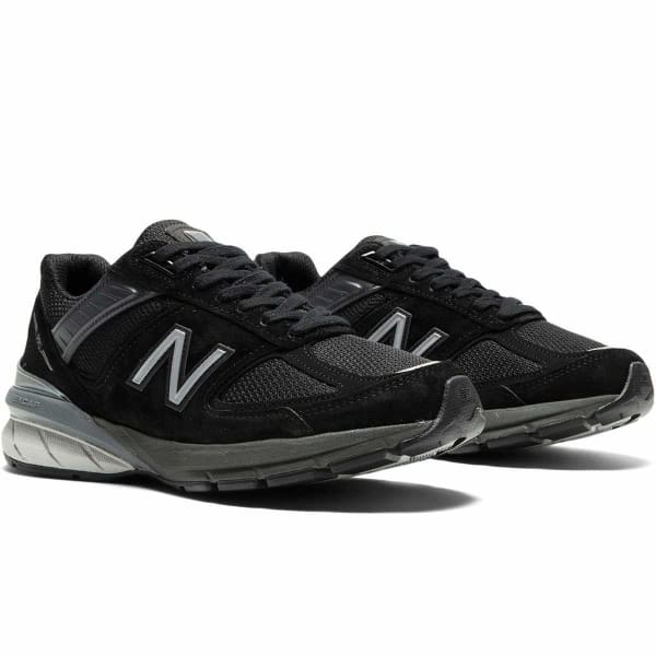 NEW BALANCE 990v5 Black with Silver - Woman Shoes