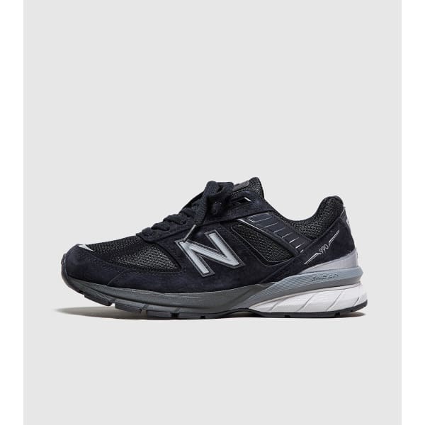 NEW BALANCE 990v5 Black with Silver - Woman Shoes