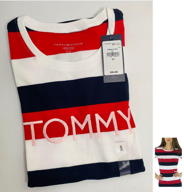 Tommy Hilfiger Woman Striped T-Shirt
