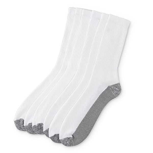 DieHard Men's 5-Pairs Work Crew Socks
