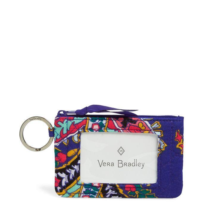 Vera Bradley Iconic RFID Card Case Romantic Paisley