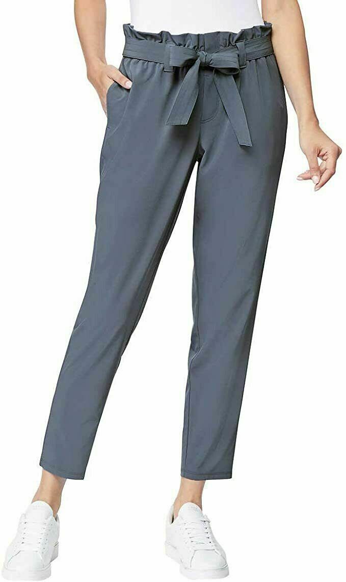 32 Degrees Ladies' Tie Front Soft Comfort Stretch Pant