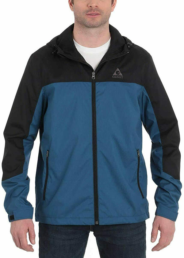 Gerry Men’s Lightweight Jacket- Blue/Black