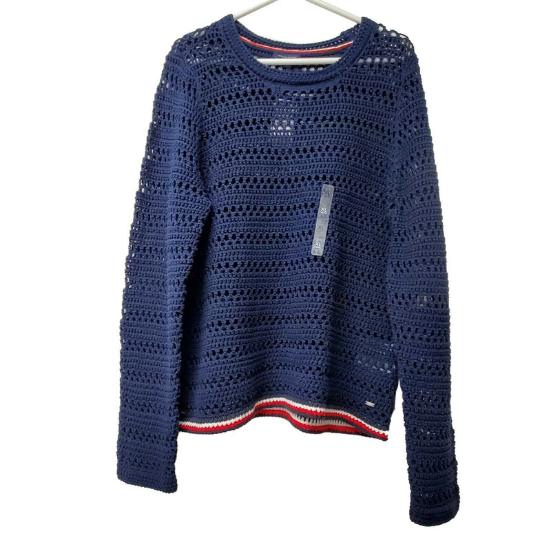 Tommy Hilfiger Women Sweater  Pullover Sweater NAVY