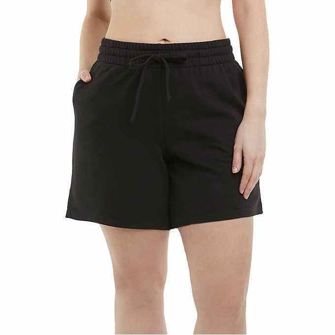 Danskin 2 Pack Bike Shorts High Rise Black Womens