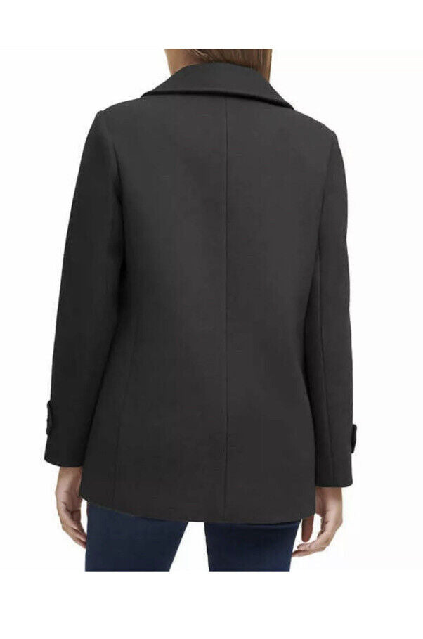 Andrew Marc Ladies Peacoat 3 Button Notch