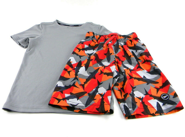 Speedo Boy's 2-Piece Swimsuit Set Top & Shorts