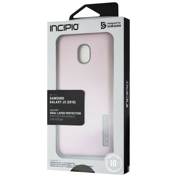 Incipio DualPro Series Dual Layer Case for Samsung Galaxy J3 (2018) - Pink/Gray