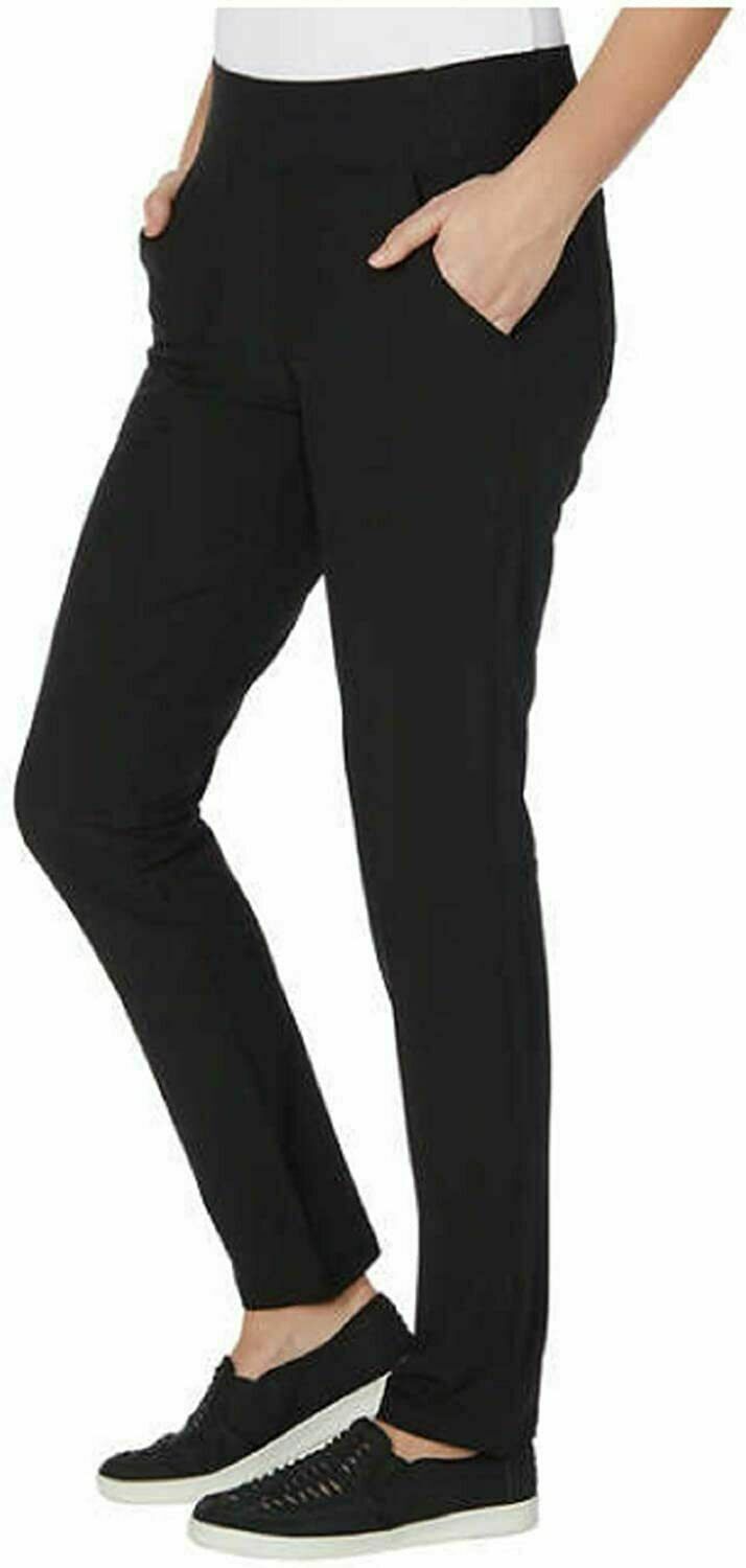 Weatherproof Vintage Ladies Stretch Waist Performance Pants Black