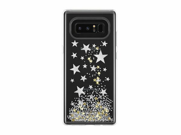 Kate Spade Samsung Galaxy Note 8 Liquid Glitter/Stars Case