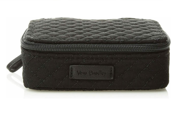 Vera Bradley Women’s Signature Cotton Travel Pill Organizer (Black)