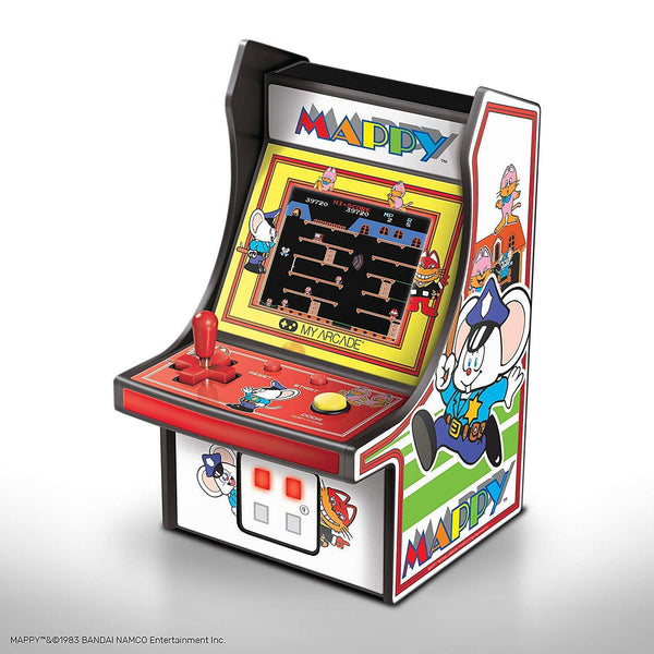 MY ARCADE MAPPY 6" Micro Arcade Machine Portable Handheld Video Game